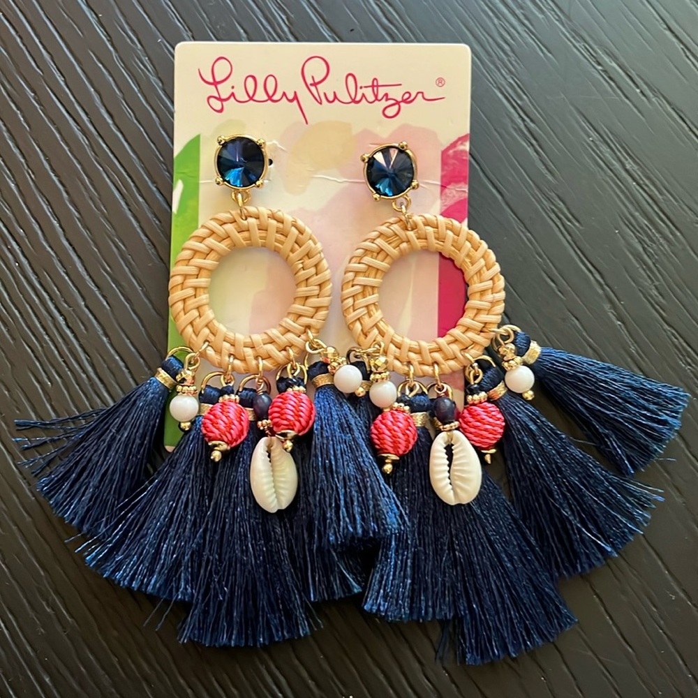 Nwt lily pulitzer earrings